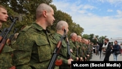 Мобилизованные в Крыму, иллюстрационное фото