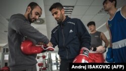 The Afghan boxers are hoping to receive visas or asylum in a European country.