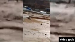 Ош-Ноокат жолундагы сел.