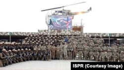 په پنجاب کې د پاکستان او امریکا پوځیان د ګډو تمرینونو د پیل پر مهال - د جون ۲۹مې انځور.