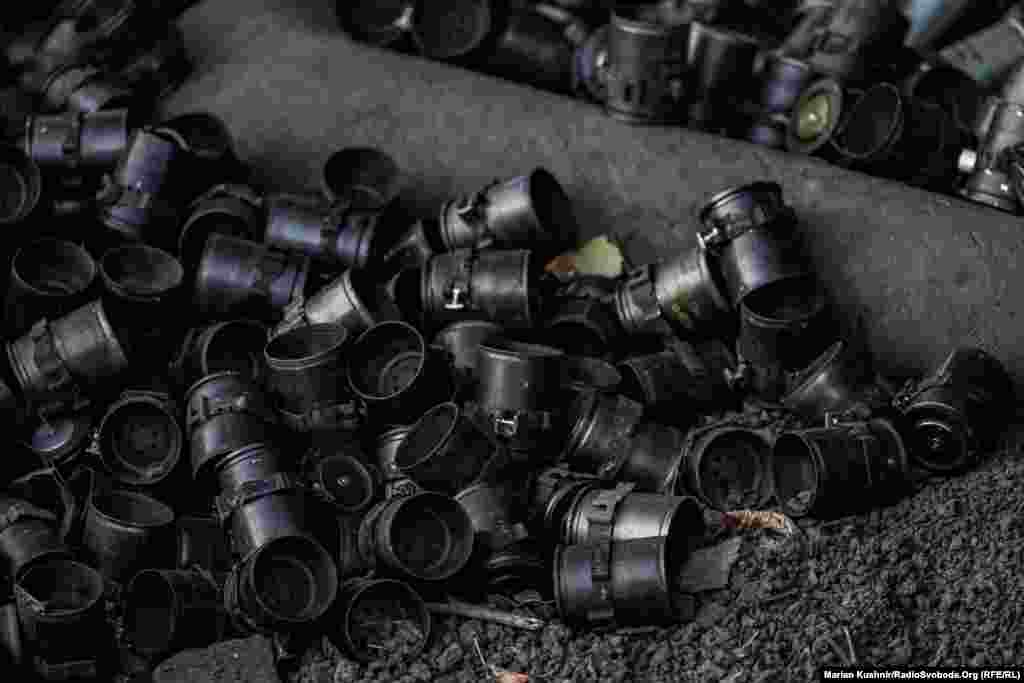 Гільзи від гранат до гранатомету МК19