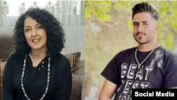 نرگس محمدی میگوید جمهوری اسلامی «قواعد کشتار بیرحمانه را به جای میدان جنگ در دالانهای دادگاه انقلاب و با قضات دستنشانده نهادهای امنیتی-نظامی پیش میبرد»