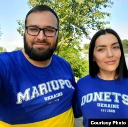 Дмитро Забавін з дружиною Ольгою