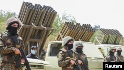 عکس آرشیوی از اعضای گروه حزبالله لبنان