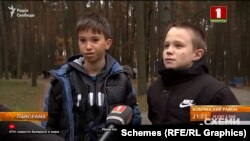 Андрій Сазонов (ліворуч) та Олександр Маринін у білоруському таборі