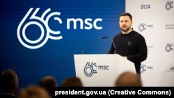 Питання мобілізації в Україні є «складною справою», зазначив президент Володимир Зеленський під час Мюнхенської конференції