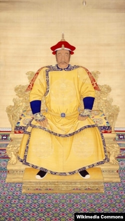 Манчжурский хан Нурхачи (1559 – 1626), основатель последней китайской императорской династии Цин, правившей до 1911 года. Портрет XVII века