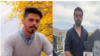Omid Ghadimi (left) and Farzad Moazami Goodarzi
