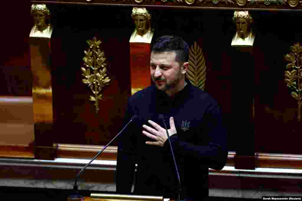 «Ми живемо у такий час, коли Європа знову перестала бути континентом миру», – сказав Зеленський