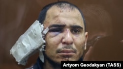 Саидакрами Рачабализода, подозреваемый в теракте в подмосковном "Крокус сити холле" в Басманном суде.