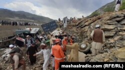 د کمر نړېدو په ځای کې ژغورونکو د اپرېل پر ۲۰مه هم عملیاتو ته دوام ورکړی وو.