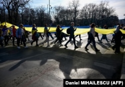 Акція на підтримку України, Румунія, 2024 рік