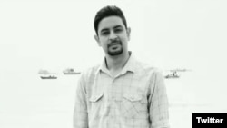 تصویری که از حسین آل علی در شبکههای اجتماعی منتشر شده است