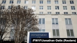 U.S. - The State Department building in Washington, January 26, 2017.