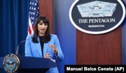 Заступниця речника Пентагону Сабріна Сінгх (архівна світлина)
