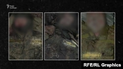 Багато трупів російських військових пролежали в Мощуні аж до кінця всієї битви. Зокрема, тіла матросів із 155-ї бригади із Владивостока – Чернадчука, Кузнецова, Туранова