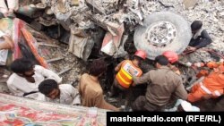 د رېسکیو ۱۱۲۲ ضلعي چارواکي د اپرېل پر ۲۰مه مشال راډیو ته وویل، د پېښې له ځایه یې پینځه جسدونه ایستلي دي.