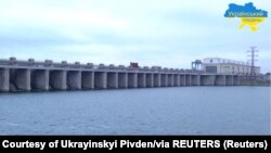 Так виглядала гребля Каховської ГЕС до руйнування