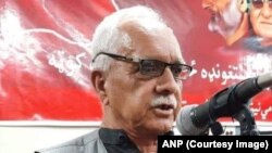 ارباب غلام کاسي د ويڼا په وخت - انځور له ارشيفه