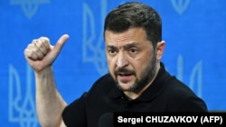 ვოლოდიმირ ზელენსკი. კიევი, 27 აგვისტო, 2024.