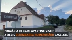Renumerotarea caselor din Viscri ignoră tradiţia localtăţii, sit UNESCO Renumerotarea caselor din Viscri ignoră tradiţia localtăţii, sit UNESCO
