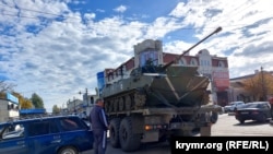 Российская военная техника в Керчи, иллюстративное фото