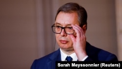 Predsednik Srbije Aleksandar Vučić, fotoarhiv, april 2024.