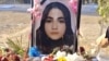 Family and friends convened at Armita Garavand's grave to honor the memory of the 17-year-old, who died on October 29.