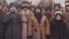 Генерал Микаил Халилов, муфтий Северного Кавказа Нажмудин Гоцинский и шейх Узун-Хаджи Салтинский. 1918 год