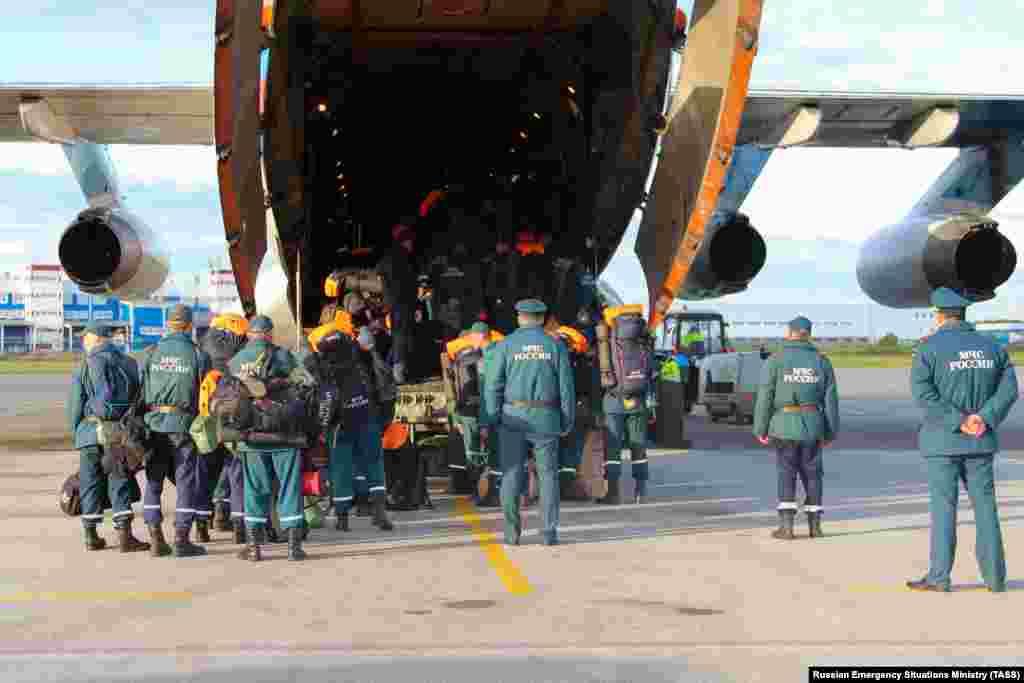 Additional workers from Russia&#39;s Emergency Situations Ministry were flown in to help deal with the aftermath of the May spill. Greenpeace described the spill as the &quot;first accident of such a scale in the Arctic.&quot;