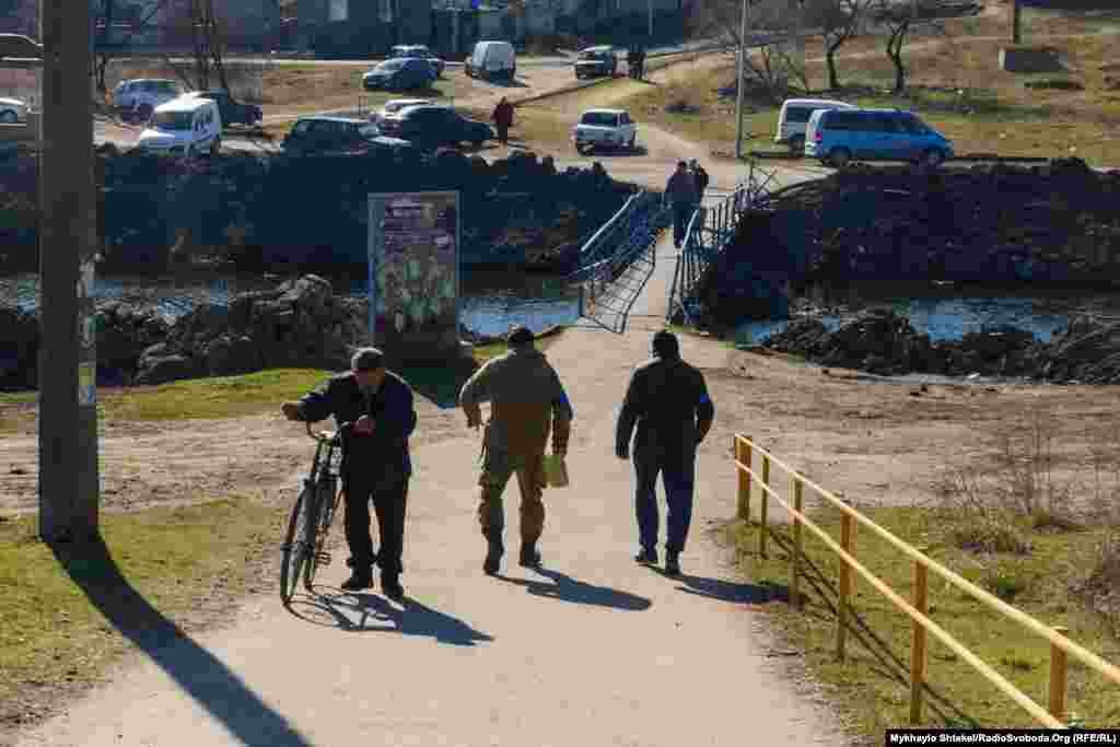 Район Болгарка у Вознесенську майже відрізаний від решти міста – залишився тільки пішохідний міст