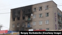 Будинок в Ізюмі після російських атак