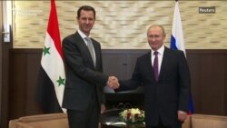 Putin Hosts Assad In Sochi Putin Hosts Assad In Sochi