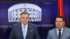 Dodik (L) i Stevandić prilikom konferencije za medije (arhivska fotografija).