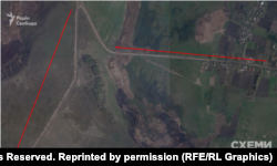 Військова техніка РФ у русі з селі Липчанівка Харківської області, 16 квітня 2022 року