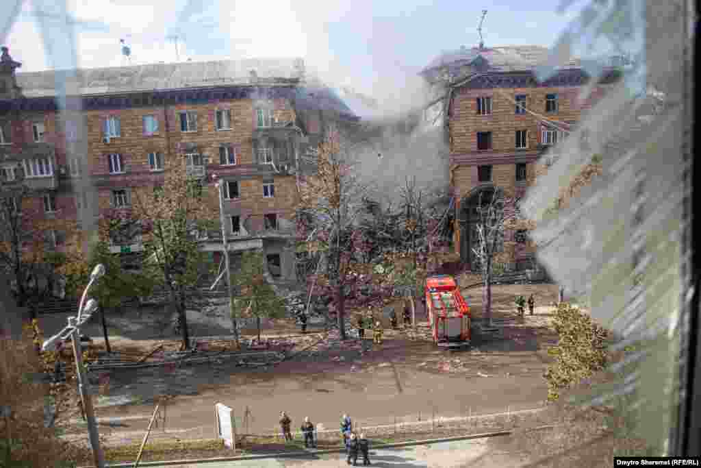 За даними влади, ушкоджені понад 40 багатоповерхових будинків і будівель  