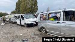 Вранці 30 вересня російські війська завдали ракетного удару по гуманітарній колоні на виїзді з Запоріжжя, відомо про 30 щагиблих