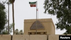 نمایی از سفارت ایران در بغداد