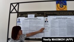 Під час підготовки до голосування на одній із виборчих дільниць у Києві