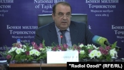 Ҷамшед Нурмуҳаммадзода, раиси Бонки миллии Тоҷикистон.