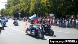 Мотопробег «Ночных волков» в Севастополе, 11 августа 2019 год