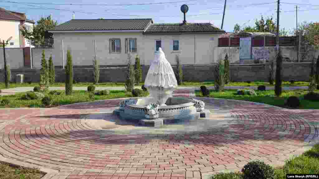 Фонтан на залізничній станції «Бахчисарай» вже законсервований на зиму