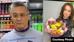 Амон Қаробоев ва духтараш Мадина Муҳаммадҷонова