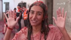 په هسپانیا کې د ټماټرو مېله په هسپانیا کې د ټماټرو مېله