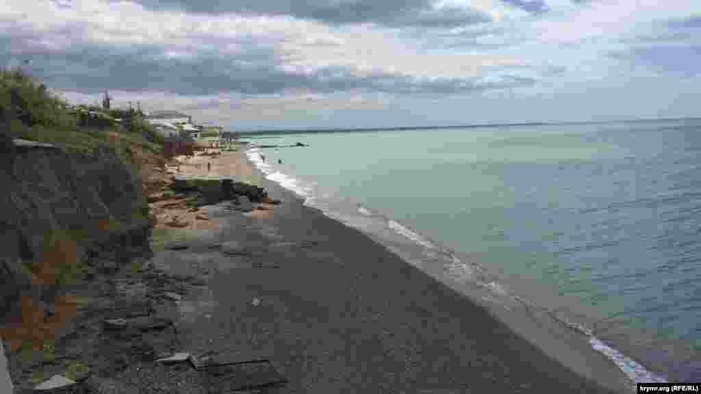Вихід до моря на головні сходи  