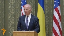 Biden, In Kyiv, Calls On Russia To 'Stop Talking And Start Acting' Biden, In Kyiv, Calls On Russia To 'Stop Talking And Start Acting'