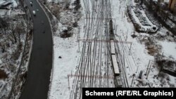 Одна з суттєвих причин сходу потягів з рейок – це стан залізничних колій