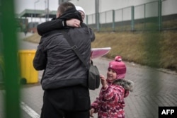 La hotarul dintre Ucraina și Polonia, în anul 2022