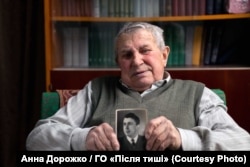 В’ячеслав Маєвський ‒ герой документального фільму «Безголосся». У дитинстві став свідком розстрілу на єврейському кладовищі. Фото Анни Дорожко, надано ГО «Після тиші»