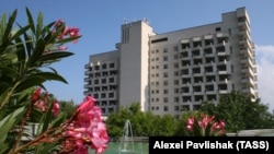 Санаторий «Форос». Ялта, Крым, 15 августа 2008 года